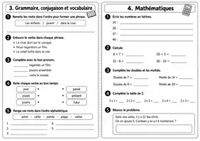Aperçu - Apprentissages en autonomie - Cahier de vacances - Page 2