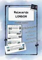 Vorschau - Spiele - Rolecards LONDON Speaking activity - Deckblatt