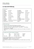 Vorschau - Spiele - La ropa y el tiempo Spanisch 1. Lernjahr Arbeitsblätter - Seite 1