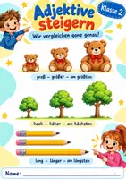 Vorschau - Arbeitsblätter - Adjektive steigern Klasse 2 - Deckblatt