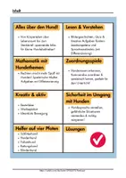 Vorschau - Arbeitsblätter - Thema Hund als Haustier und Nutztier Arbeitsblätter Sachunterricht Klasse 1 2 - Seite 1