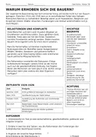 Vorschau - Arbeitsblätter - Reformation Bauernkrieg Geschichte Klasse 7 8 - Seite 2
