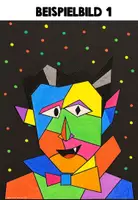 Vorschau - Mal- und Bastelvorlagen - KUNSTPROJEKT: Kubistische Vampire - Seite 2