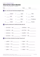 Vorschau - Arbeitsblätter - Namenwort Tunwort Wiewort Deutsch 2. Klasse Volksschule - Seite 3