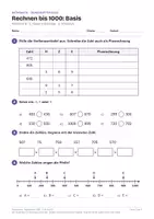 Vorschau - Arbeitsblätter - Rechnen bis 1000 Arbeitsblätter Mathematik 3. Klasse VS - Seite 3