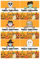 Vorschau - Mal- und Bastelvorlagen - Grußkarten zu Halloween / Feriengruß - Seite 2