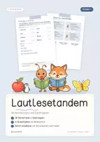 Vorschau - Stundenentwürfe - Leseband | Lautlesemethoden | Tandemlesen | Klasse 1 - Seite 1