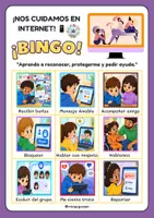 Vista previa - Juegos / Gamificación - Bingo Ciberbullying (Nos cuidamos en Internet) - página 3