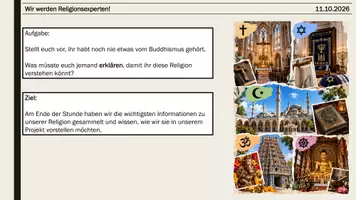 Vorschau - Stundenentwürfe - Weltreligionen- Wir werden Religionsexperten! - Seite 2