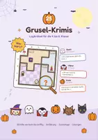 Vorschau - Arbeitsblätter - Halloween: 25 Krimi-Logikrätsel, Klasse 4-6 - Deckblatt