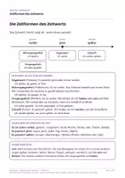 Vorschau - Arbeitsblätter - Deutsch Volksschule Paket: Wortarten, Lesespuren, Zeitformen - Seite 1