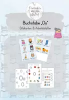 Vorschau - Arbeitsblätter - Buchstabe Oo: Bildkarten und Arbeitsblätter - Deckblatt