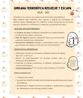Vista previa - Hojas de trabajo - GYMCANA TERRORÍFICA: MCM y MCD - página 1