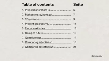 Vorschau - Arbeitsblätter - Retro Grammar - Seite 1