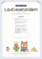 Vorschau - Stundenentwürfe - Leseband | Lautlesemethoden | Lautlesetandem | Klasse 2 - Deckblatt