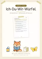 Vorschau - Stundenentwürfe - Leseband | Lautlesemethoden | Ich-Du-Wir-Würfel | Klasse 2 - Deckblatt