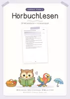 Vorschau - Stundenentwürfe - Leseband | Lautlesemethoden | Hörbuchlesen | Klasse 2 - Seite 1