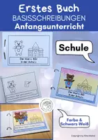 Vorschau - Fördermaterial/Inklusion - Lesen Anfangsunterricht Texte 1. Klasse Basisschreibungen Schule - Deckblatt