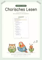 Vorschau - Stundenentwürfe - Leseband | Lautlesemethoden | Chorisches Lesen | Klasse 3 - Seite 1