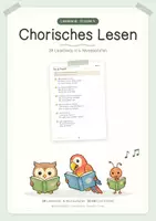 Vorschau - Stundenentwürfe - Materialpaket | Leseband Klasse 4 – Jahrespaket | 5 Lautleseverfahren für 38 Wochen | differenziert in 4 Niveaustufen - Seite 1