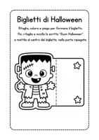 anteprima - Materiale per pittura e bricolage - Bigliettini di Halloween - Pagina 2
