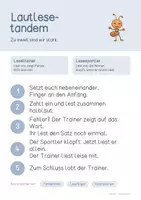 Vorschau - Stundenentwürfe - Leseband | Lautlesemethoden | Lautlesetandem | Klasse 4 - Seite 3