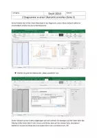 Vorschau - Arbeitsblätter - 2 Diagramme in ein Diagramm kombinieren mit Excel 2013 - Seite 1