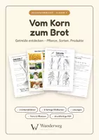 Vorschau - Arbeitsblätter - Getreide_Vom_Korn_zum_Brot_Wunderweg_Lernwelt - Deckblatt