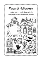 anteprima - Materiale per pittura e bricolage - Lavoretto di Halloween – costruisci la casa infestata - Pagina 2