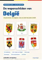 Voorbeeld - Begrijpend lezen: Wapenschilden van België (3e&4e lj) - Voorblad