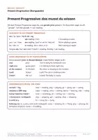 Vorschau - Arbeitsblätter - Present Progressive Arbeitsblätter Englisch 1. Klasse - Seite 1