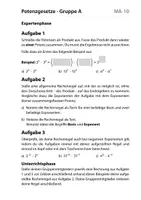 Vorschau - Arbeitsblätter - Potenzgesetze – Gruppenpuzzle zur Einführung mit Lösungen - Seite 3