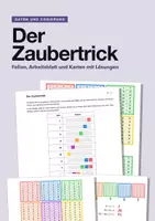 Vorschau - Arbeitsblätter - Zaubertrick mit Binärzahlen – Einstieg ins Binärsystem mit Lösungen - Deckblatt