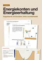 Vorschau - Arbeitsblätter - Energieerhaltung und Energiekonten – Doppelstunde mit Simulation - Deckblatt