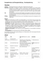 Vorschau - Arbeitsblätter - Energieerhaltung und Energiekonten – Doppelstunde mit Simulation - Seite 1