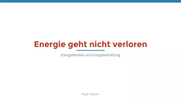 Vorschau - Arbeitsblätter - Energieerhaltung und Energiekonten – Doppelstunde mit Simulation - Seite 3
