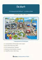 Vorschau - Arbeitsblätter - Die Werft – Lesespurgeschichte mit Rätselaufgaben (Klasse 4) - Seite 1