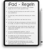 Vorschau - Poster - Tablet / iPad - Regeln / Regelposter (hochauflösend) - Deckblatt