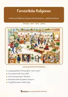 Vorschau - Arbeitsblätter - Fernöstliche Religionen – Lesespurgeschichte mit Rätselaufgaben (Klasse 9) - Seite 1