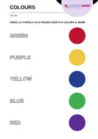 anteprima - Materiale di supporto/inclusione - Indovina i Colori - Guess the Colours / Inglese Beginner - Pagina 1