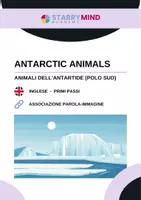 anteprima - Materiale di supporto/inclusione - Animali dell'Antartide - Antarctic Animals / Inglese - Pagina di copertina