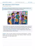 Vorschau - Arbeitsblätter - Wir erforschen unsere Klasse – die Medien-Umfrage – AB 2 - Deckblatt