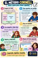 Vista previa - Fichas informativas / Documentos de lectura - Técnicas de estudio: Método Cornell - página 1