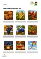 Vorschau - Unterrichtsreihen - Herbst - Arbeitsheft Deutsch 2. Klasse - Seite 2