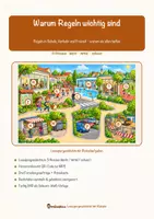 Vorschau - Arbeitsblätter - Warum Regeln wichtig sind – Lesespurgeschichte mit Rätselaufgaben (Klasse 3) - Seite 1