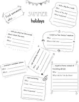 Vorschau - Spiele - Find someone who - Summer Holidays (Back to school) - Seite 2