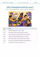 Vorschau - Unterrichtsreihen - Klasse 5/6: Ohne Smartphone bist du raus? – Leben in der digitalisierten Welt | Komplette Unterrichtsreihe Klasse 5 (7 Arbeitsblätter) - Seite 1