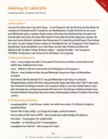 Vorschau - Mal- und Bastelvorlagen - Zusammen in der Klasse – Lesespurgeschichte mit Rätselaufgaben (Klasse 1) - Seite 2
