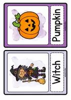 Vista previa - Unidades / Secuencias / Situaciones de Aprendizaje - Halloween (Bingo + Flashcards) - página 3
