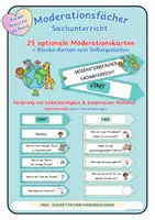 Vorschau - Bildkarten - Moderationsfächer Sachunterricht | Kind des Tages | 25 Moderationskarten für Stundeneinstieg & Reflexion | Sprachhilfen | Klasse 1–4 | Ritual - Deckblatt